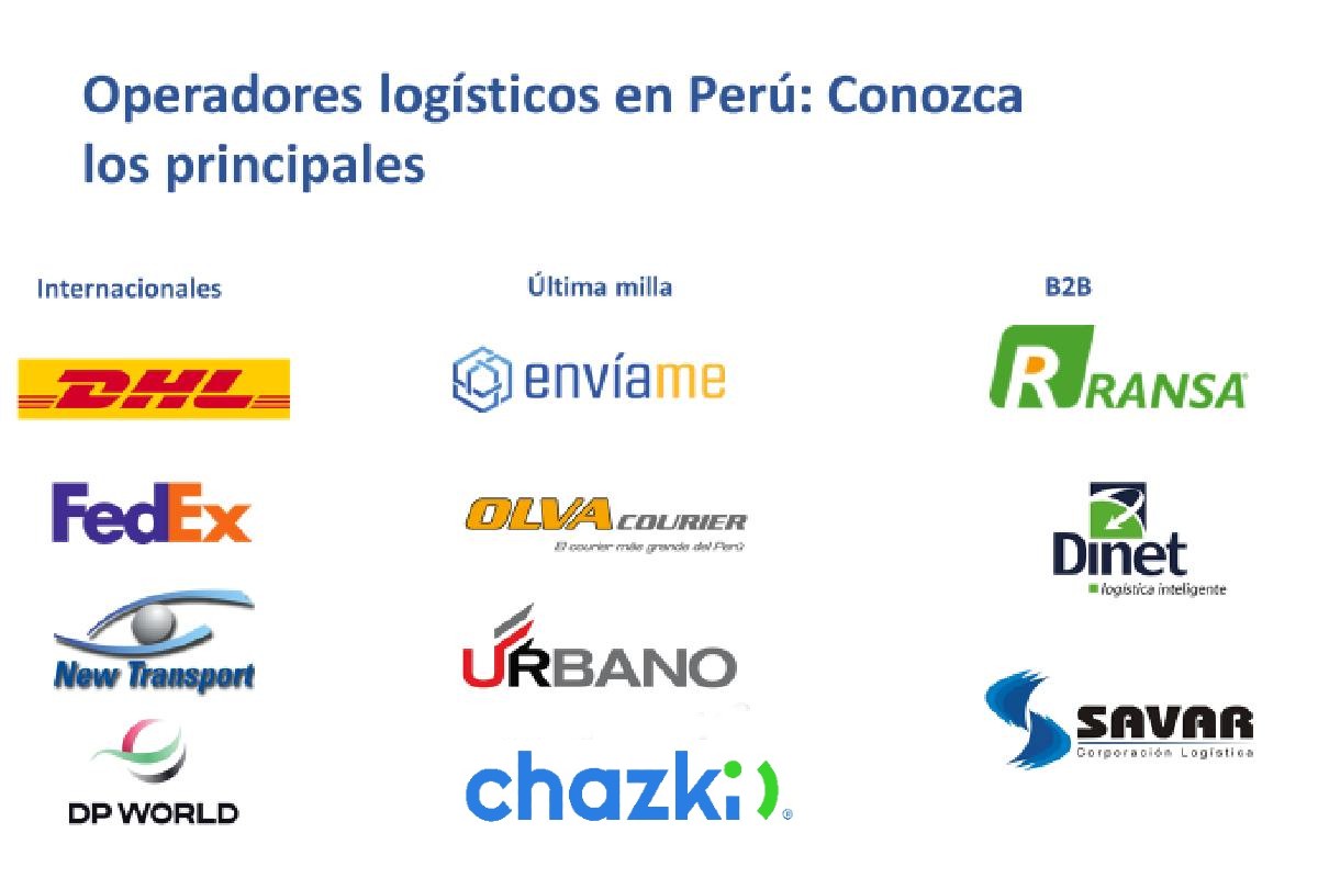 operadores logísticos en Perú