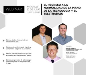 Webinar: El regreso a la normalidad de la mano de la tecnología y el teletrabajo