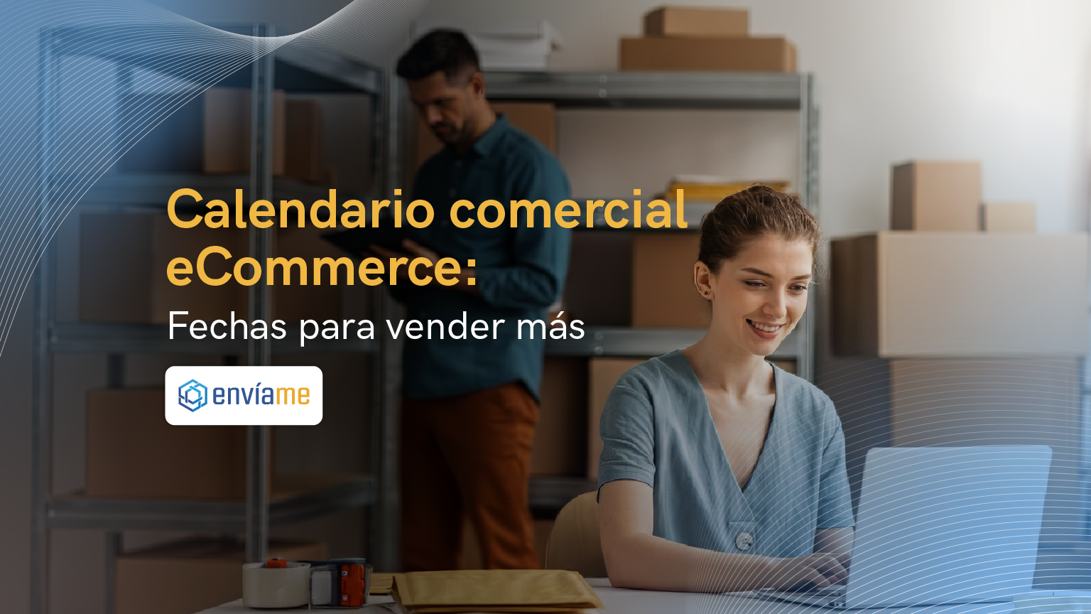 Conductor entregando paquetes en México